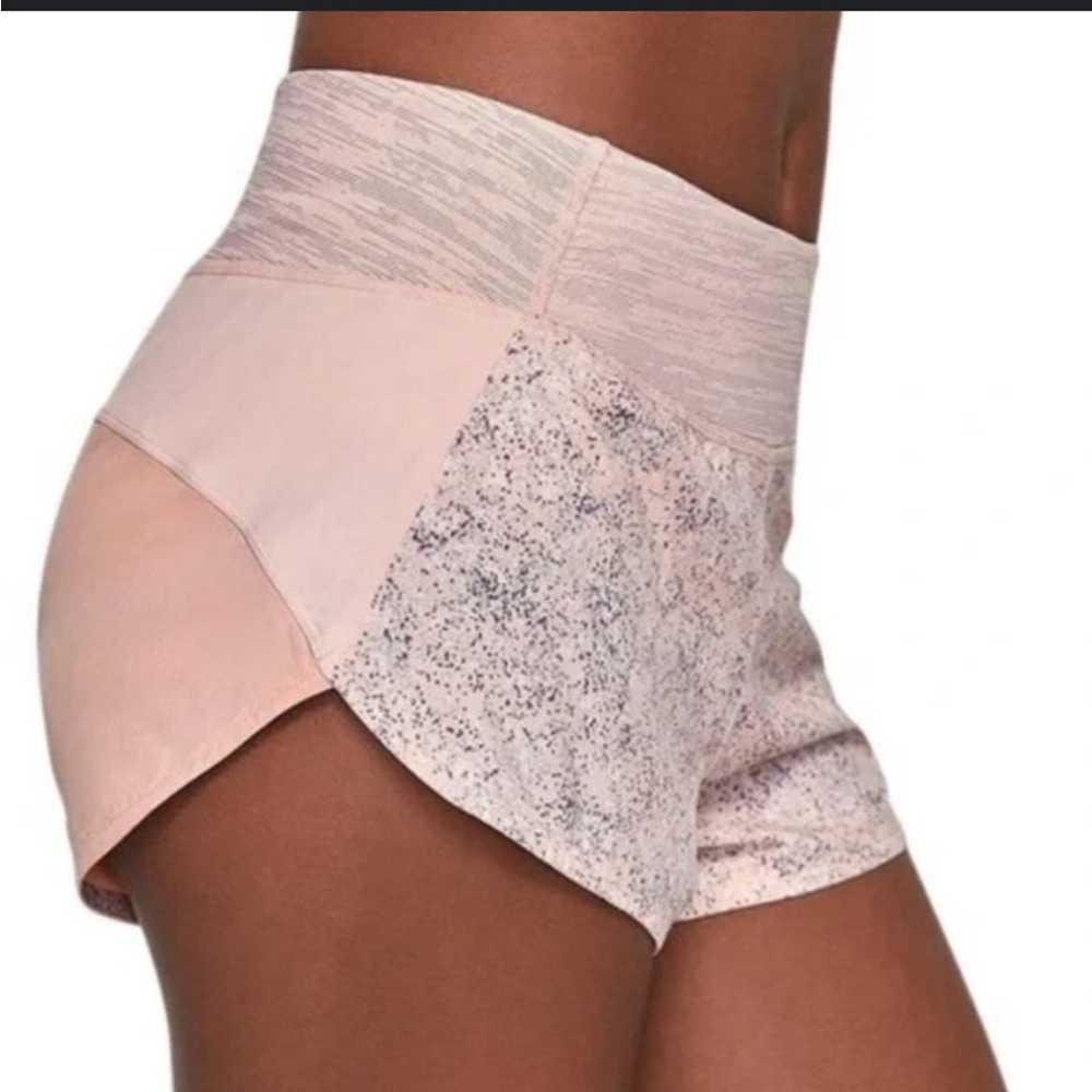 Outdoor Voices Pink and Gray Athletic Shorts